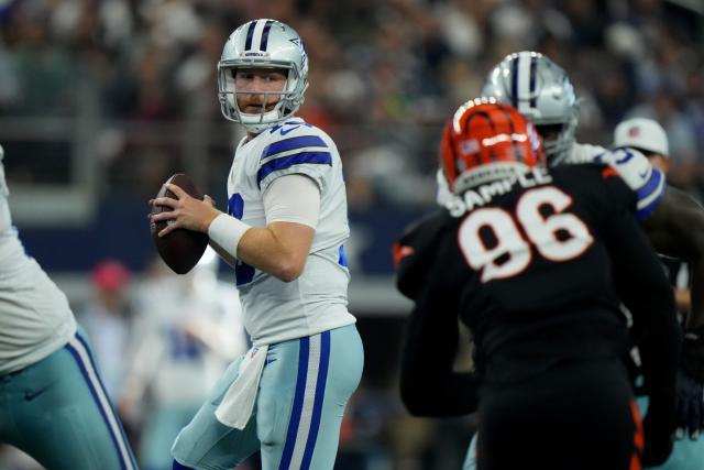 Cooper Rush leads winning drive for Dallas Cowboys in win over Bengals