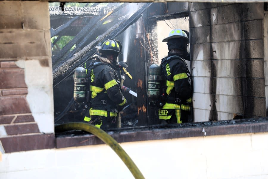 VIDEO: ‘Suspicious’ fire engulfs Tampa home, fire rescue says