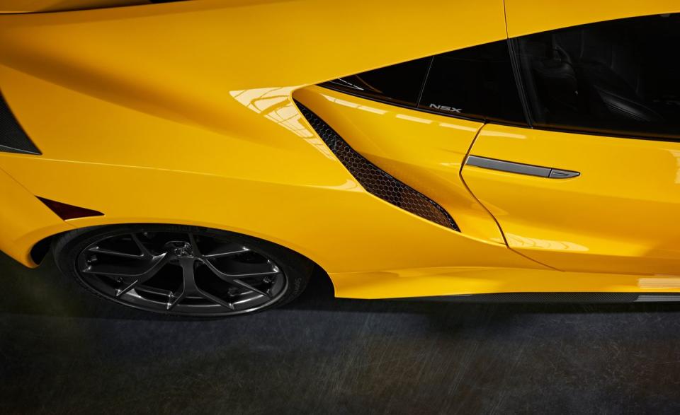 View Photos of the 2020 Acura NSX in Indy Yellow Pearl