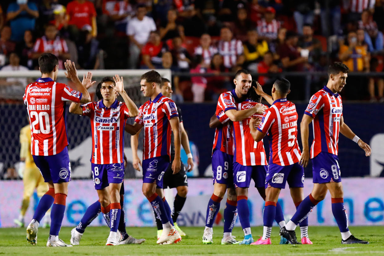 A pesar de contar con menos historia y recursos económcos que otros clubes, el Atlético San Luis pelea por la punta del Apertura 2023. (Photo by Leopoldo Smith/Getty Images)