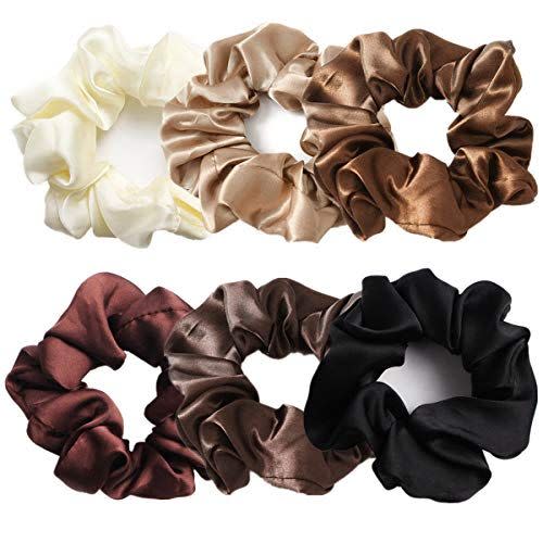 6 Pcs Hair Scrunchies Hair Tie