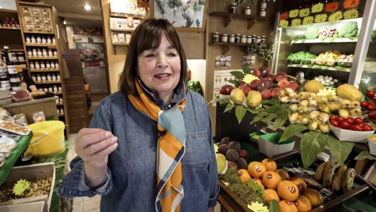 Ina Garten takes TODAY on a Parisian grocery shopping spree