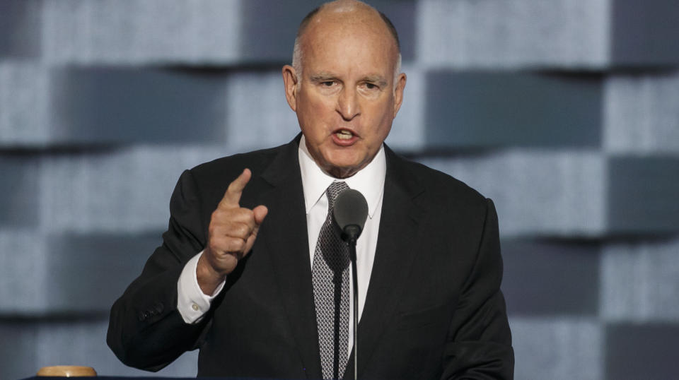 California Governor Jerry Brown discussed the Democratic party’s shifting views on abortion in an appearance on NBC’s “Meet The Press” on Sunday.