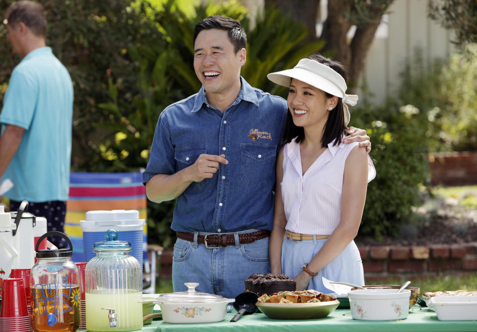Randall Park and Constance Wu in 