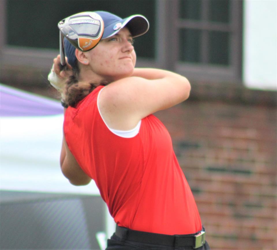Madolyn Kost of Kent was runner-up at the Northern Ohio PGA Juniors event at Eagle Creek Golf Club in Norwalk.