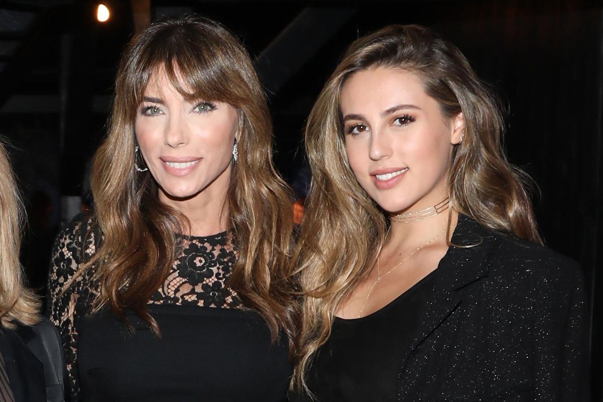 L-R) Sistine Rose Stallone, Sophia Rose Stallone and Scarlet Rose Stallone  attend the premiere of