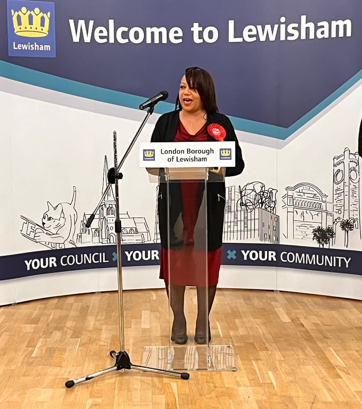 New Lewisham mayor Brenda Dacres (Lewisham Council)