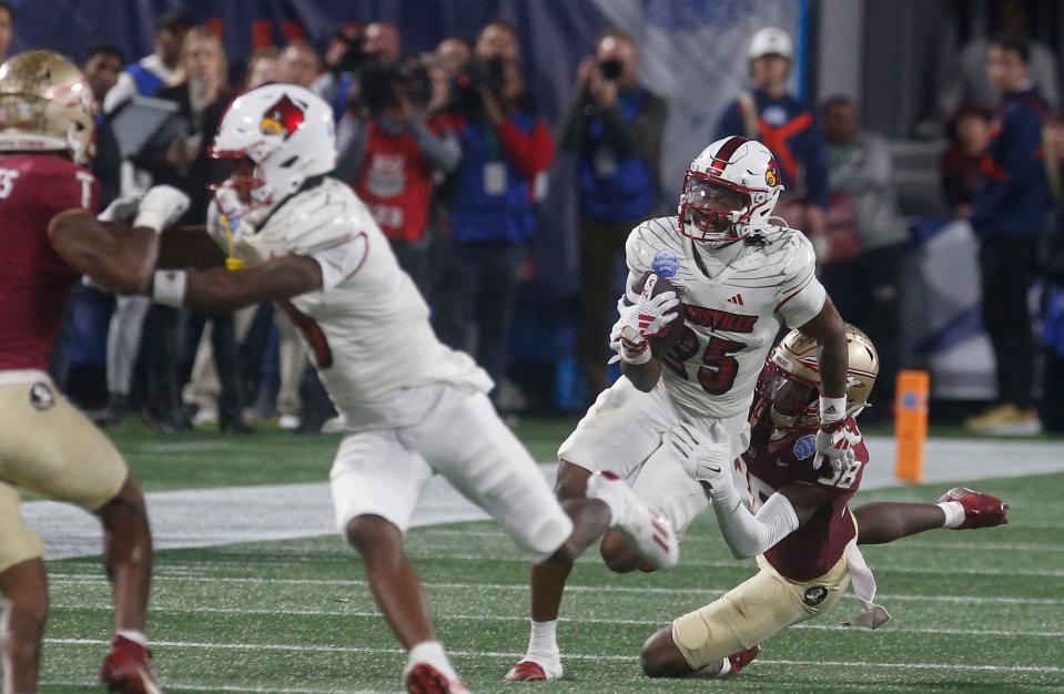 Louisville’s Jawhar Jordan became the program's first 1,000-yard rusher since Javian Hawkins in 2019.