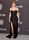 <p>At the <em>InStyle</em> and Warner Bros. Golden Globes after party.</p>