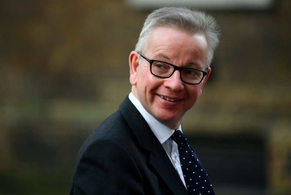 <em>Michael Gove has been rumoured to act as a caretaker PM (Getty)</em>