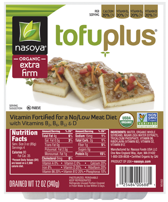 Nasoya Organic Tofu Plus