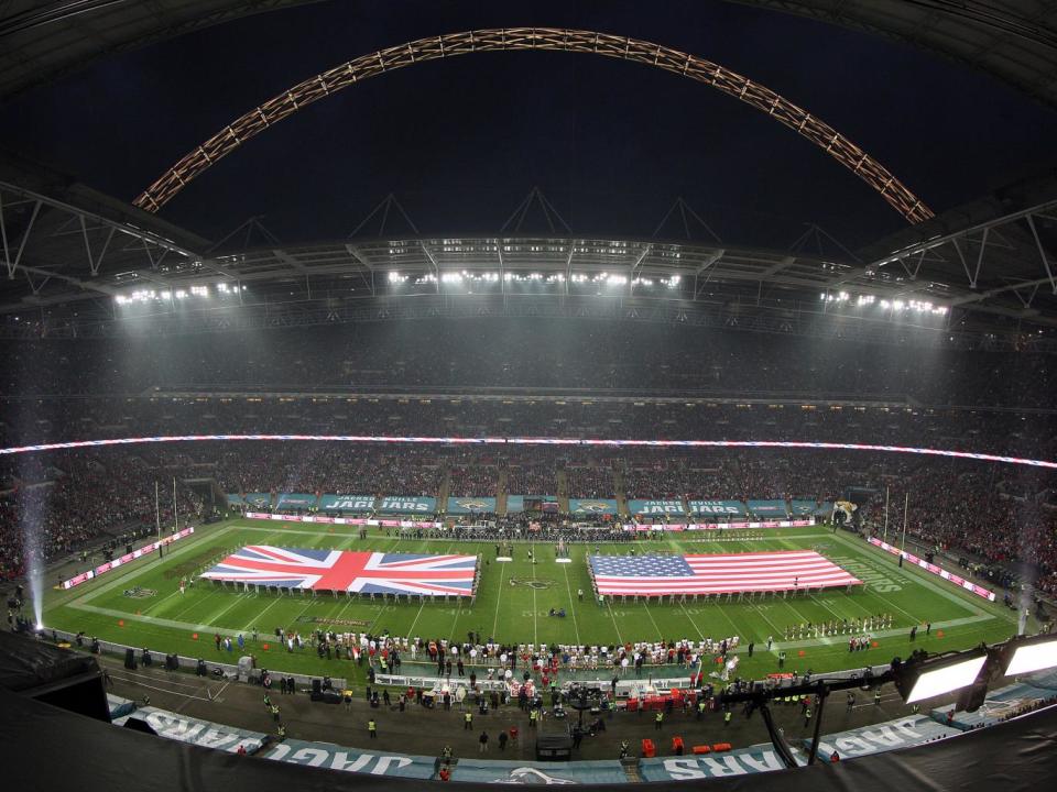 The NFL's International Series has held games at Wembley since its introduction in 2007 (Getty)