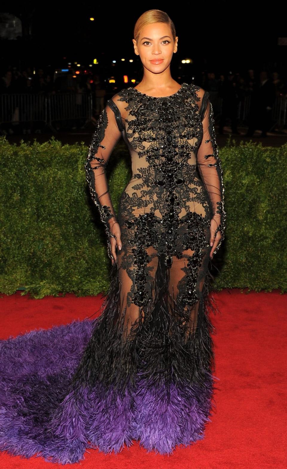 Beyonce Knowles attends the "Schiaparelli And Prada: Impossible Conversations" Costume Institute Gala