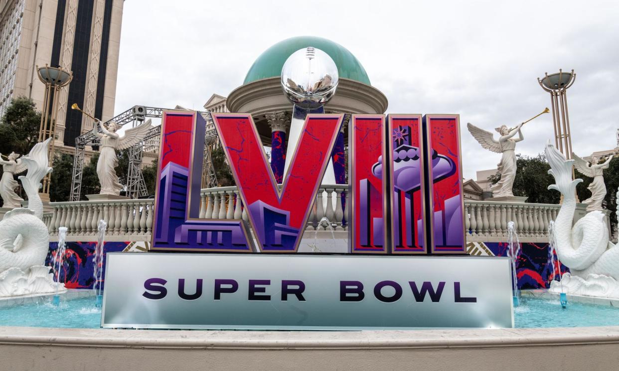 <span>The San Francisco 49ers and Kansas City Chiefs are set to meet in Super Bowl LVIII on Sunday at Allegiant Stadium in Paradise, Nevada.</span><span>Photograph: MediaPunch/REX/Shutterstock</span>