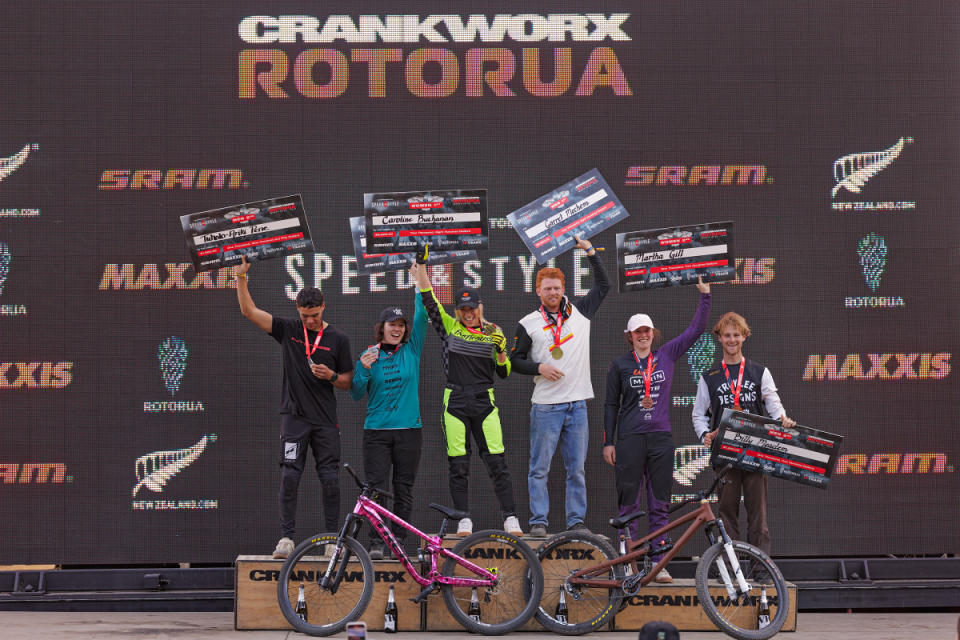 Speed And Style Podium<p>Crankworx</p>