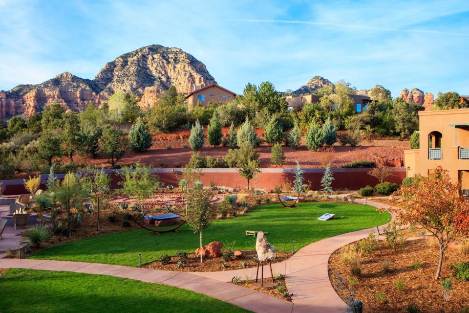 The Wilde Resort & Spa offers a romantic getaway amid the red rocks of Sedona.