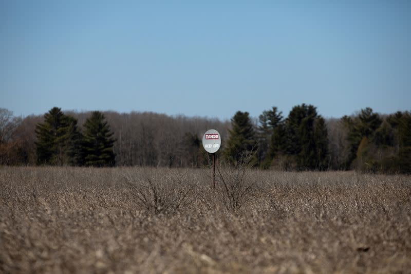 FILE PHOTO: Land used for oil leases