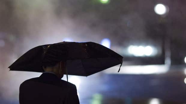 Residents in parts of the Greater Toronto Area were told to brace for possible severe thunderstorms on Thursday night. (Chris Young/Canadian Press - image credit)