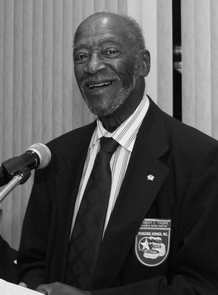 Local centenarian Herbert Thorpe passed away on Jan. 28 at the Rome Memorial Hospital.Thorpe flew with the Tuskegee Airmen, rising above racial barriers during World War II.