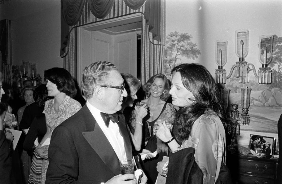 iranian embassy party for henry kissinger