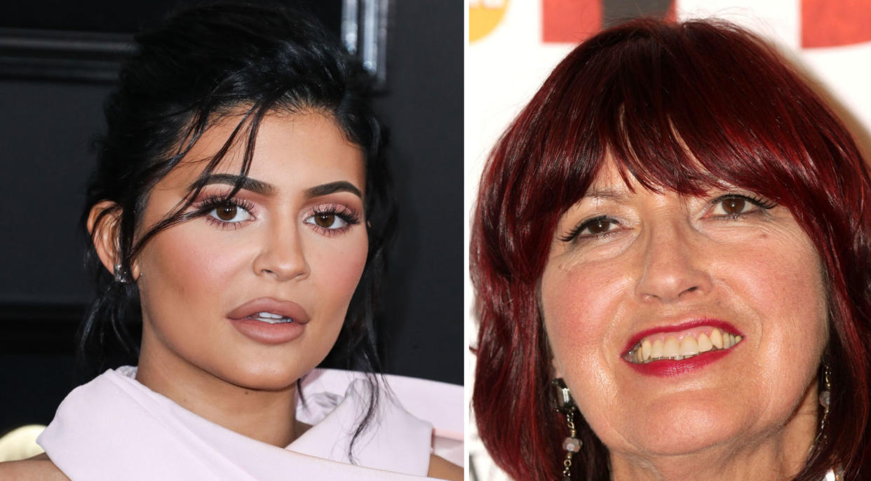 Janet Street-Porter criticizes Kylie Jenner for being a bad role model.