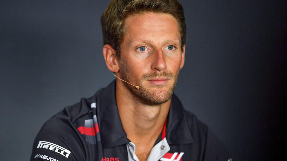 Romain Grosjean would rather qualify down the order than go for broke before the race. Pic: Getty