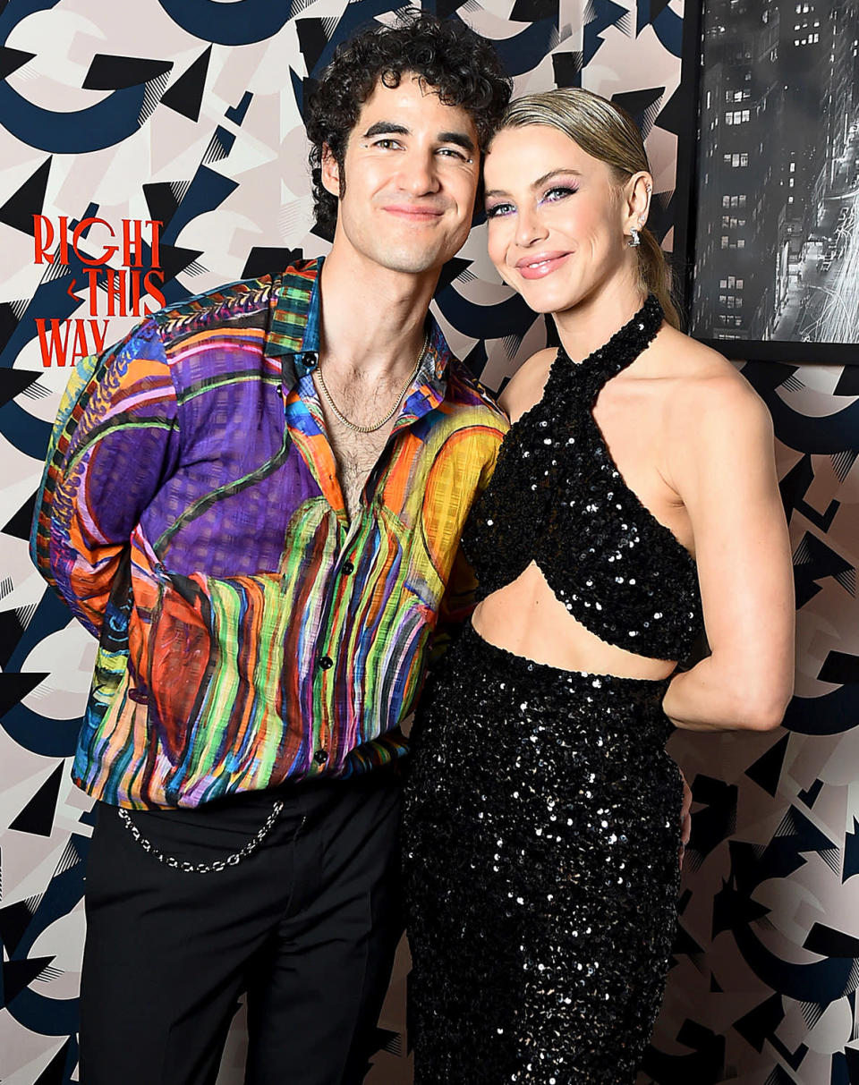 <p>Co-hosts Darren Criss and Julianne Hough attend The After, After Party for the Tony Awards in N.Y.C. on June 12. The event was hosted by House of Suntory and presented by Armanino. </p>