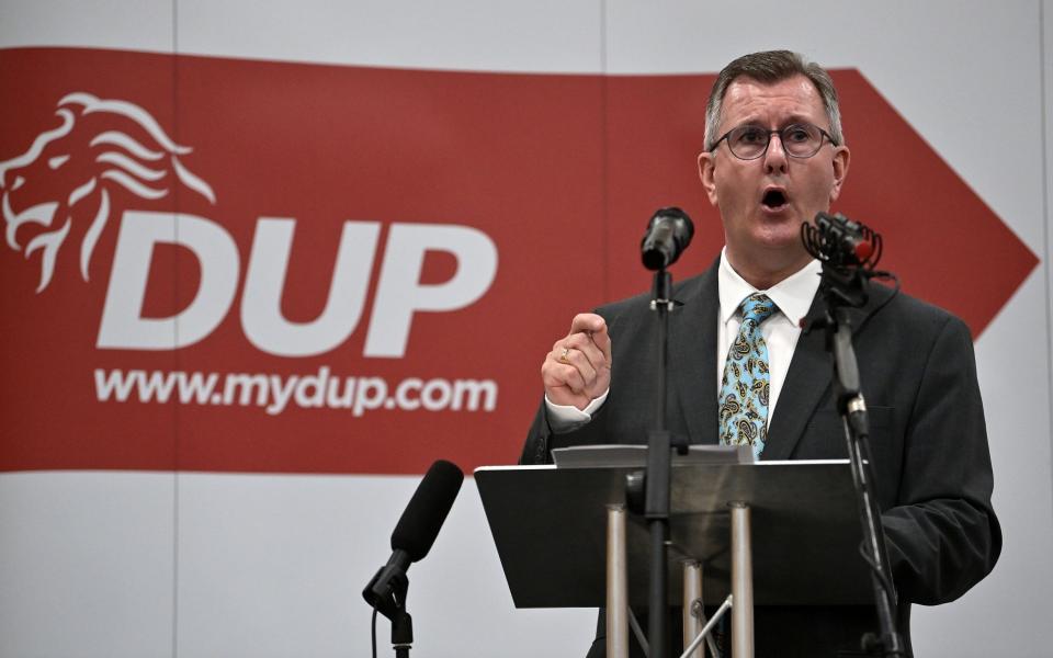 Jeffrey Donaldson Democratic Unionist Party - Charles McQuillan/Getty Images