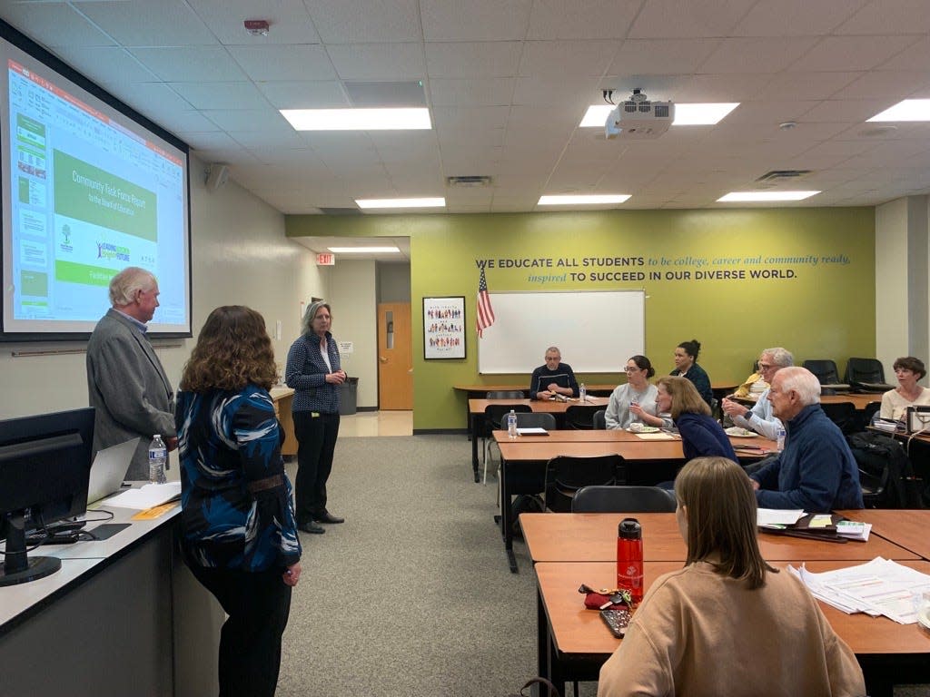 The Green Bay School District's Facilities Task Force meets for the final time Tuesday at the District Office Building before it makes recommendations to the school board about closing 12 buildings.