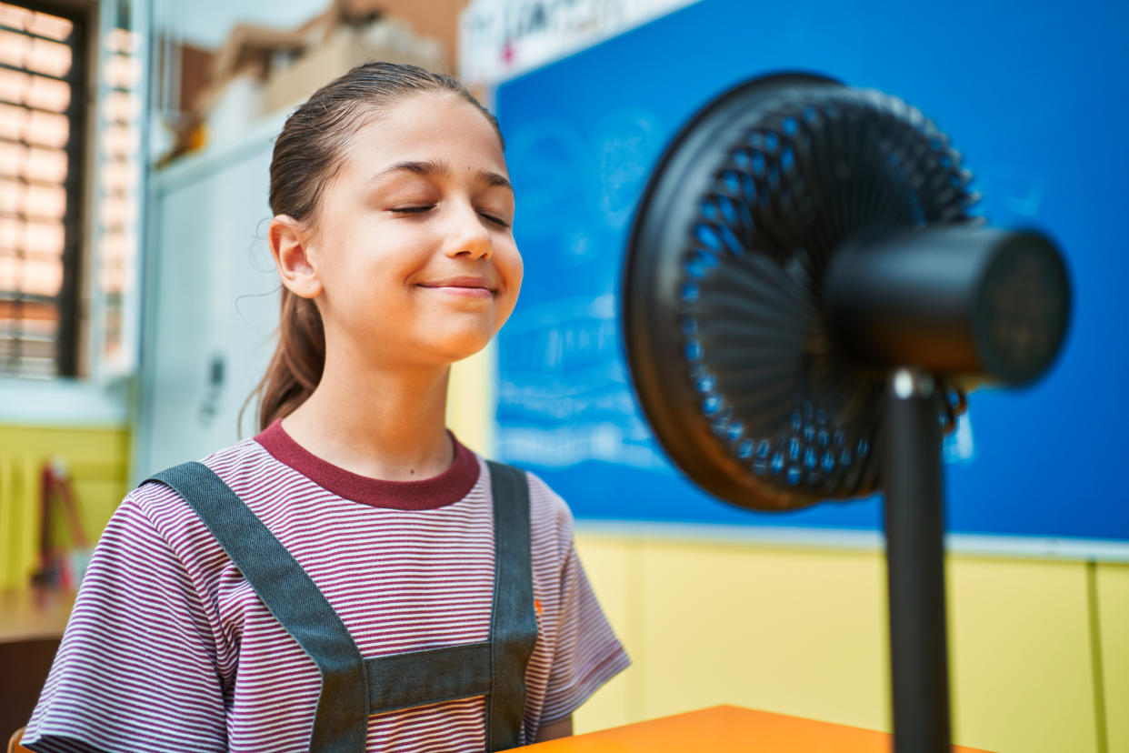 Ahora puedes estar siempre fresco con estos económicos ventiladores de escritorio. (Foto: Getty)