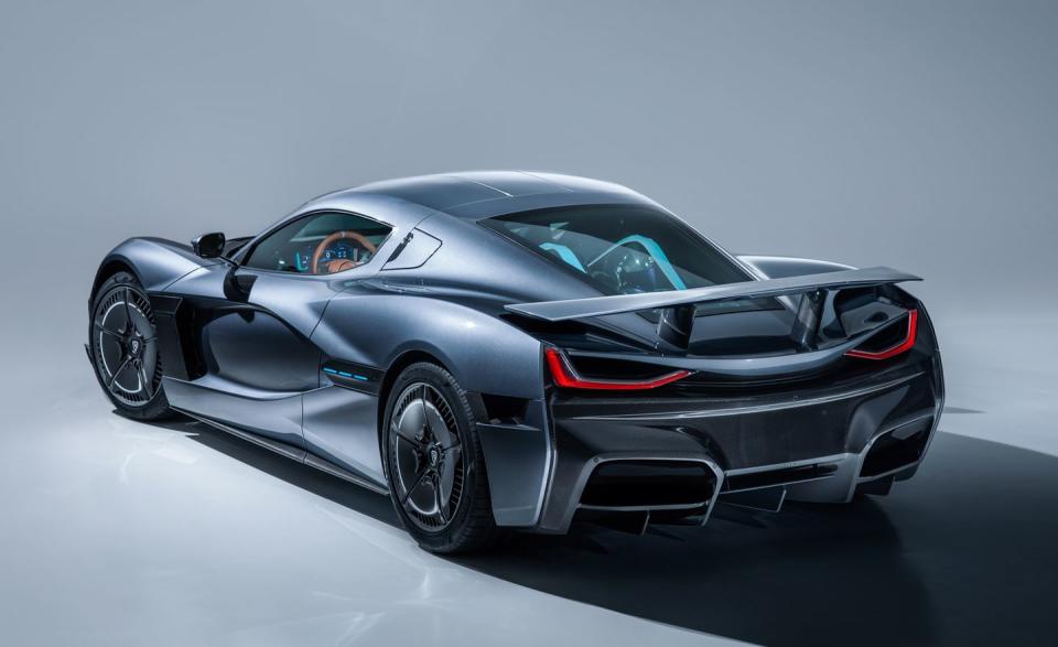 Arriving: 2020 Price: $2 million (est) Production: 150 units Propulsion: Electric Output: 1888 hp