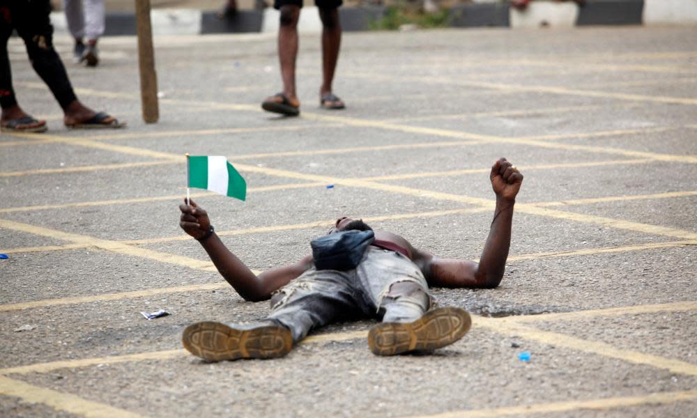 <span>Photograph: Akintunde Akinleye/EPA</span>