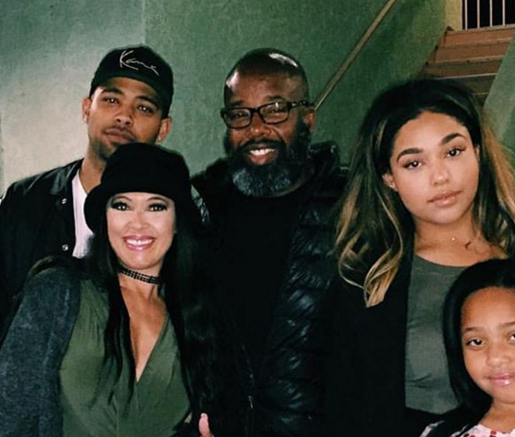 Jordyn posted this family photo to social media.