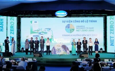 Vinamilk宣布加入「2050年乳業淨零之路」倡議 (PRNewsfoto/Vinamilk)