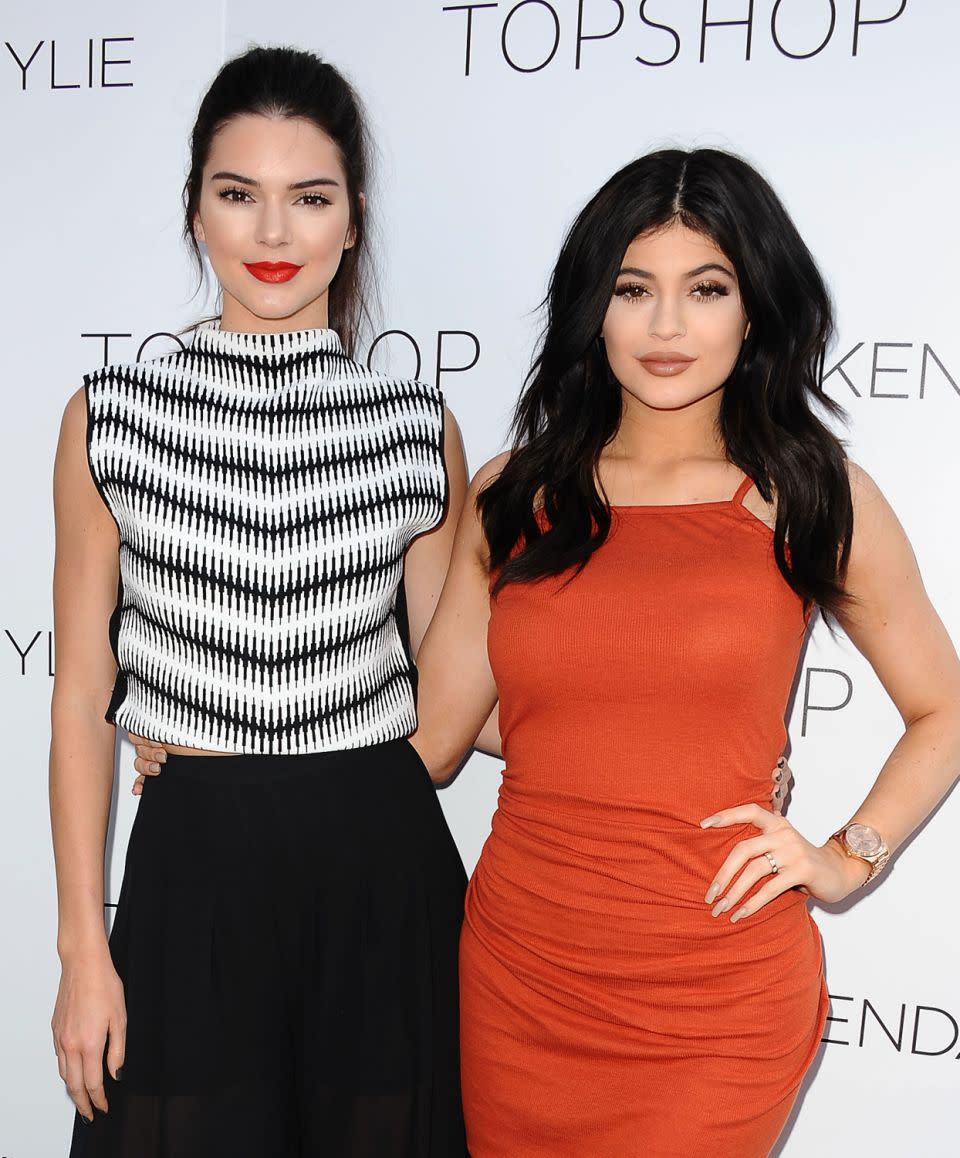 Kendall Jenner says her sister was jealous of her success.