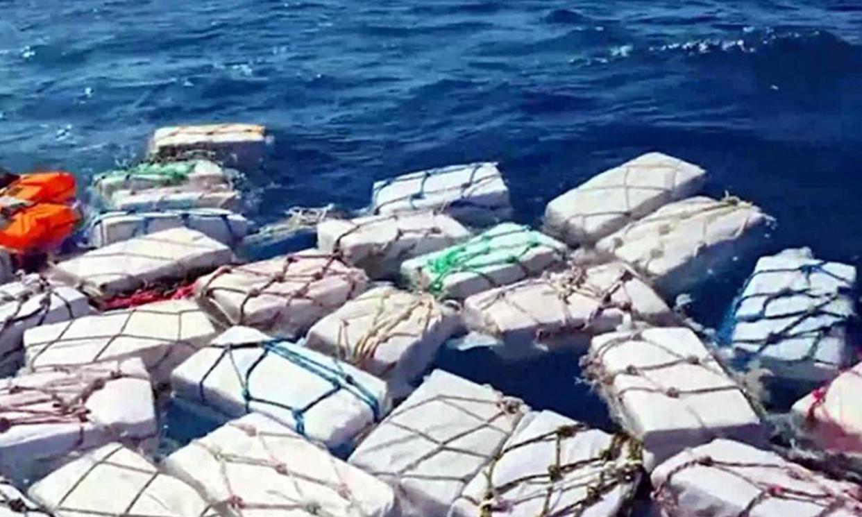 <span>An increasing amount of cocaine is being found washed up on New South Wales beaches, including Freshwater and North Curl Curl in Sydney.</span><span>Photograph: Guardia di Finanza press office/AFP/Getty Images</span>