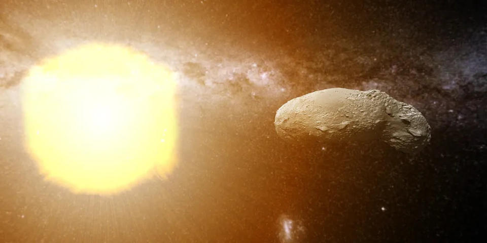 Por ser uma "pilha de entulhos", o asteroide Itokawa é como uma "almofada gigante" (Imagem: Reprodução/Curtin University)
