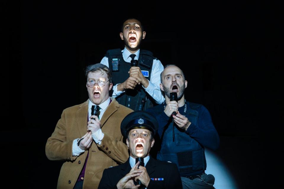Cast of Accidental DEath of An Anarchist by Dario Fo and Franca Rame (Helen Murray)