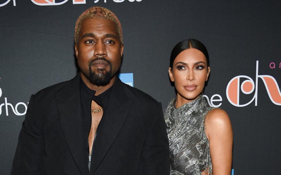 Kim Kardashian and Kanye West went through a highly publicised divorce (2018 Invision)