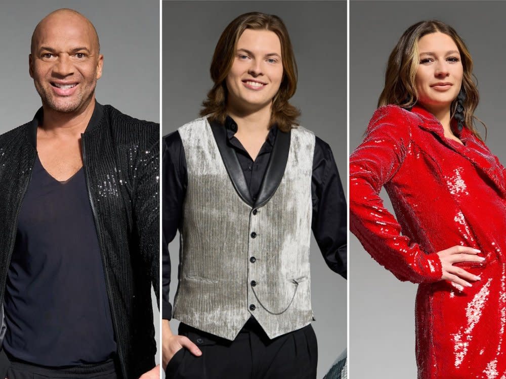 Detlef Soost, Gabriel Kelly und Jana Wosnitza (v.l.) kämpfen um den Titel "Dancing Star 2024". (Bild: Foto: RTL / Arya Shirazi / RTL / Arya Shirazi / RTL / Arya Shirazi)