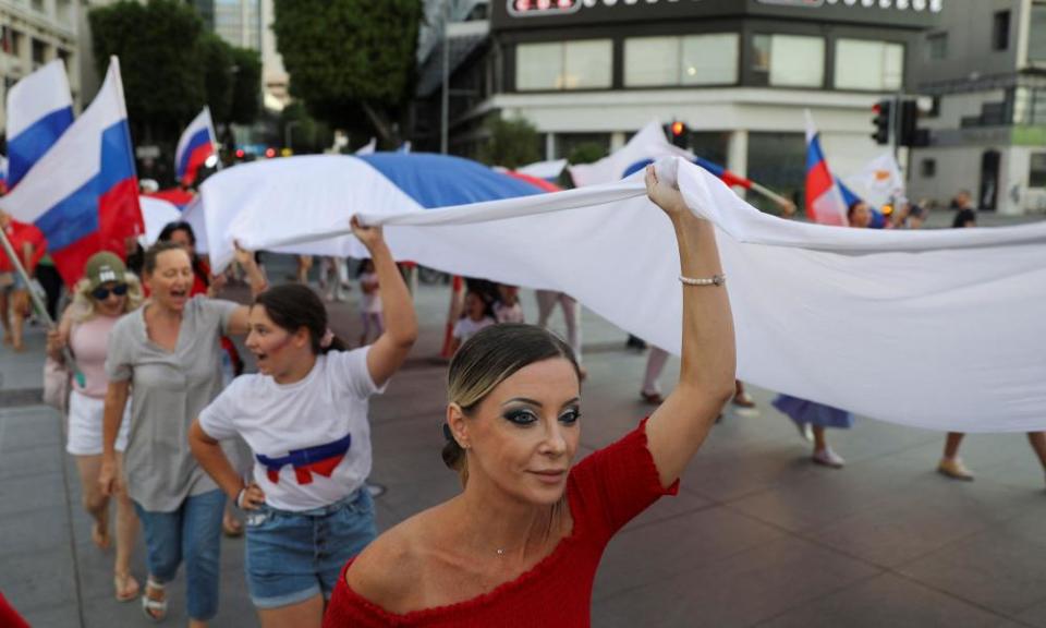 <span>Photograph: Yiannis Kourtoglou/Reuters</span>