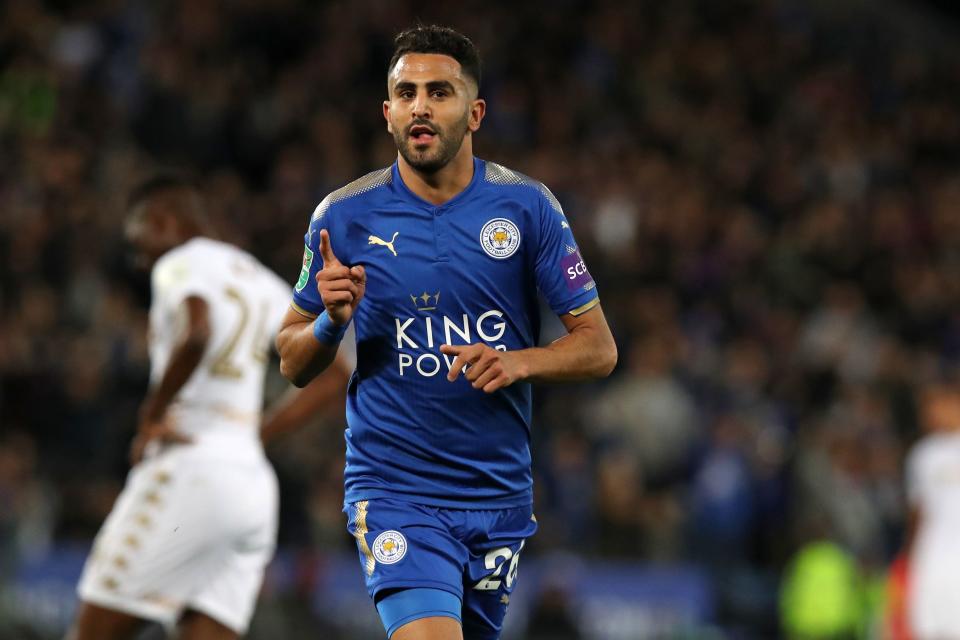Often the inspiration, Riyad Mahrez was at it again for the Foxes