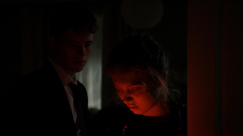 “Red Rose” – Harry Redding, Amelia Clarkson - Credit: BBC/Netflix