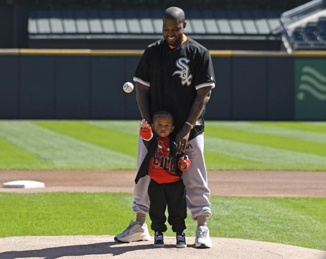 Chance the Rapper Throws First Pitch at White Sox Game