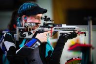 <p><strong>Country: </strong>GB</p><p><strong>Sport: </strong>Shooting</p><p>All eyes will be on McIntosh this weekend as she competes in one of the first Olympic events of shooting. As the <a href="https://www.theguardian.com/sport/2021/jul/23/seonaid-mcintosh-the-british-shooter-with-first-gold-of-games-in-her-sights" rel="nofollow noopener" target="_blank" data-ylk="slk:Guardian;elm:context_link;itc:0;sec:content-canvas" class="link ">Guardian</a> points out, she's already GB's best female shooter ever and will be going for gold in Tokyo.</p>