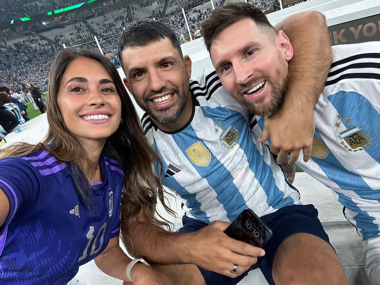 Antonela Roccuzzo compartió una serie de imágenes con relación al Mundial de Qatar en su cuenta de Instagram