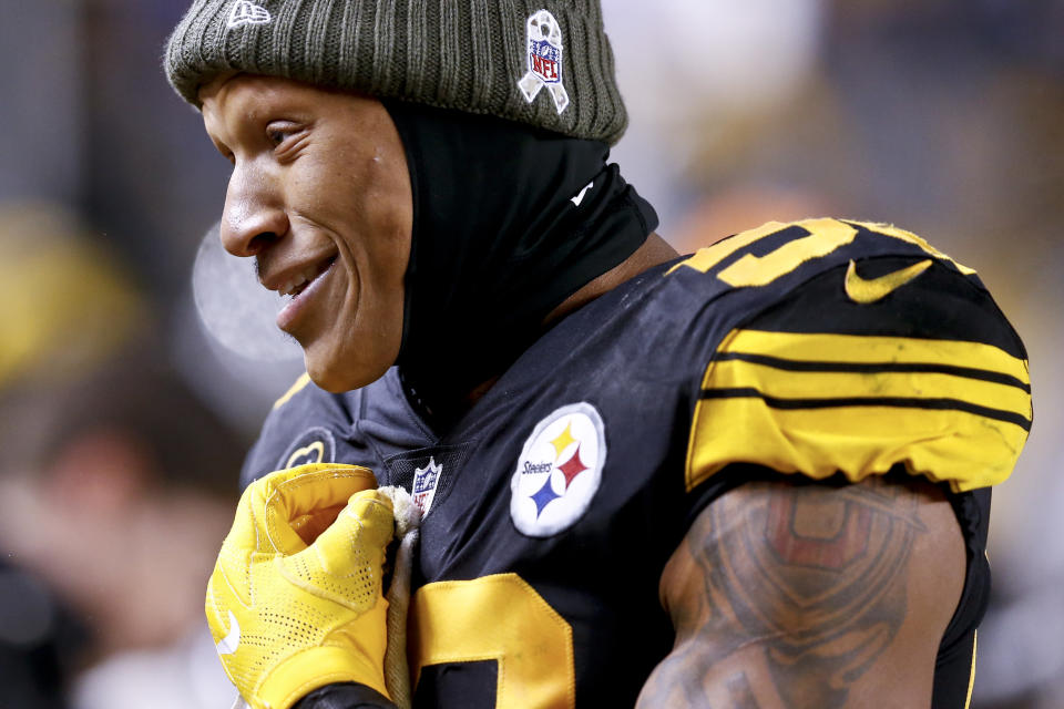 Ryan Shazier hopes to suit up for the Steelers again one day. (AP file photo)