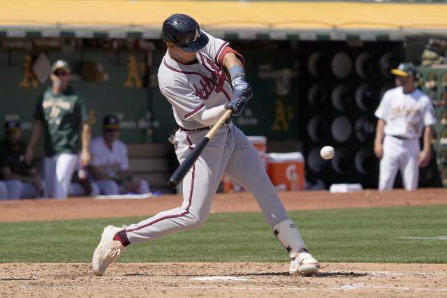 Ozuna hits go-ahead, 3-run homer, Strider gets 20th win as Braves beat  Nationals 5-3 - WTOP News
