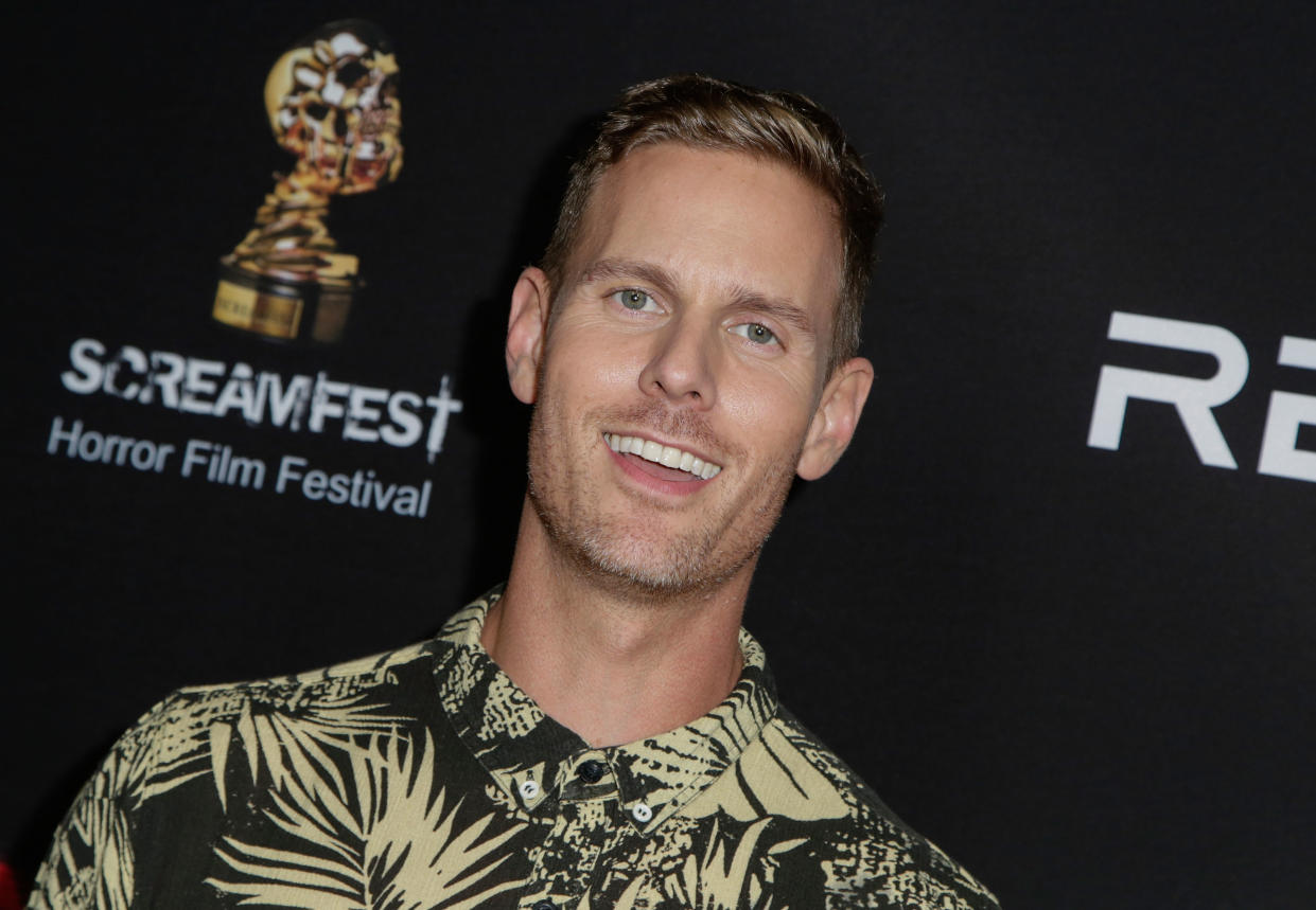 HOLLYWOOD, CA - OCTOBER 22:  Producer Christopher Landon attends "Screamfest" closing night  screening of Paramount Pictures' "Paranormal Activity: The Ghost Dimension" at TCL Chinese 6 Theatres on October 22, 2015 in Hollywood, California.  (Photo by Vincent Sandoval/WireImage)