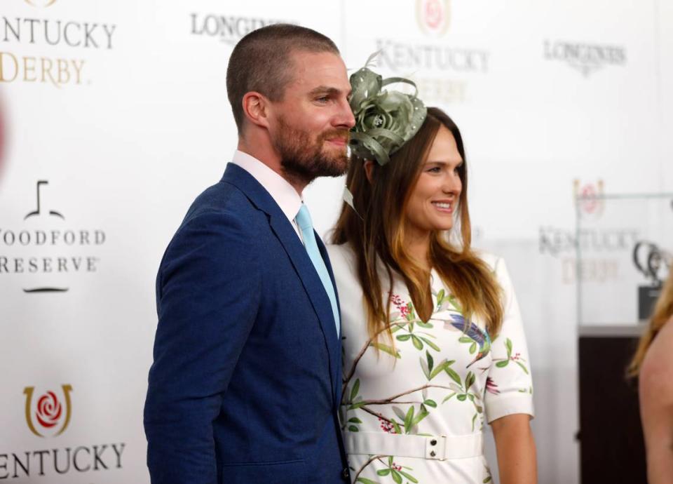 Stephen Amell, star of TV’s ‘Arrow,’ has been a regular at the Kentucky Derby.